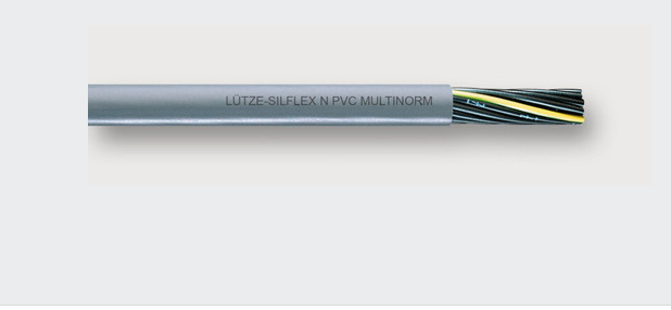 Кабель LUTZE SILFLEX N PVC MULTINORM 03G0.75 сірий, 03, 0.75
