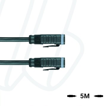 Кабель MA-ET06-2S-5-MA-ET06-2S/S370 ET, гніздо пряме, 2п, гніздо пряме, 2п, PUR, 5м, чорний | ESCHA