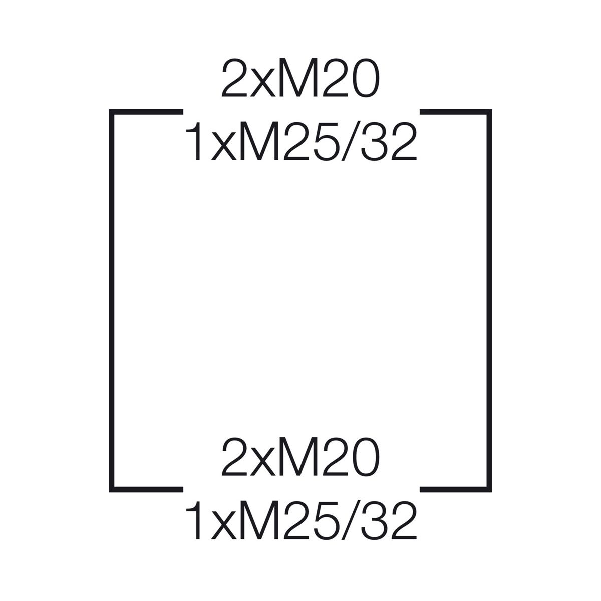 Розподільний щит KV 6104 без клемника, 1х4.5 модулів, IP65 | HENSEL