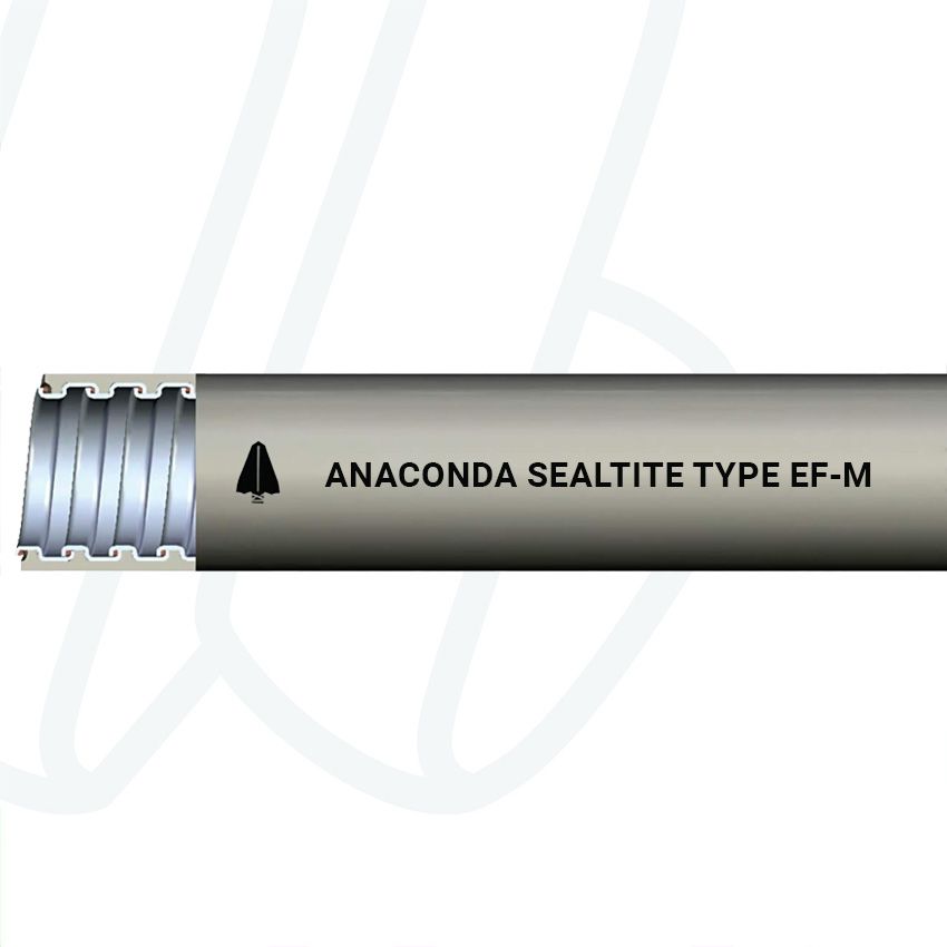 Захисна гофротруба ANACONDA SEALTITE EF-M 1" Ø26,5/33,1мм сіра (упак. 120м)