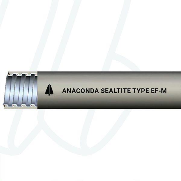 Захисна гофротруба ANACONDA SEALTITE EF-M 1.1/2" Ø40,3/47,8мм сіра (упак. 15м)
