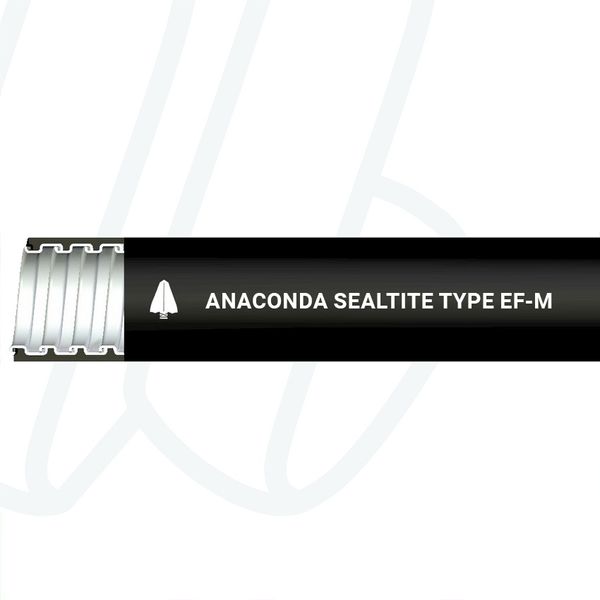 Захисна гофротруба ANACONDA SEALTITE EF-M 1/2" Ø16/21,1мм чорна (упак. 150м)