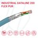 Кабель FABER Industrial Dataline 200 B FLEX PUR SFTP 04X2XAWG26/7 cUL синій, 08, 0.14