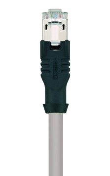 Патчкабель IE-RJ45SS8.002-0,3-IE-RJ45SS8.002/S620GY Cat.6A 0,3м сірий