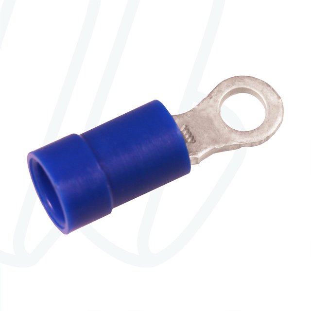 KA2565R Кільцевий ізольований наконечник 1,5-2,5 мм² / ø 6 / синій / упак. 50 шт