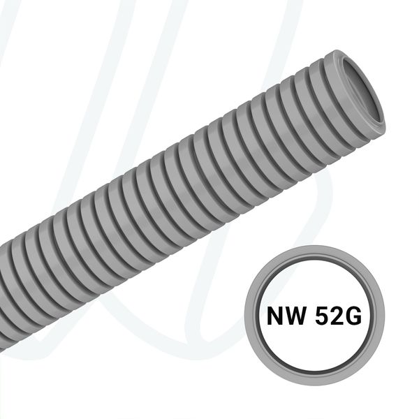 Захисна гофротруба PARN NW52 з поліаміду, сіра (упак. 10/30м)